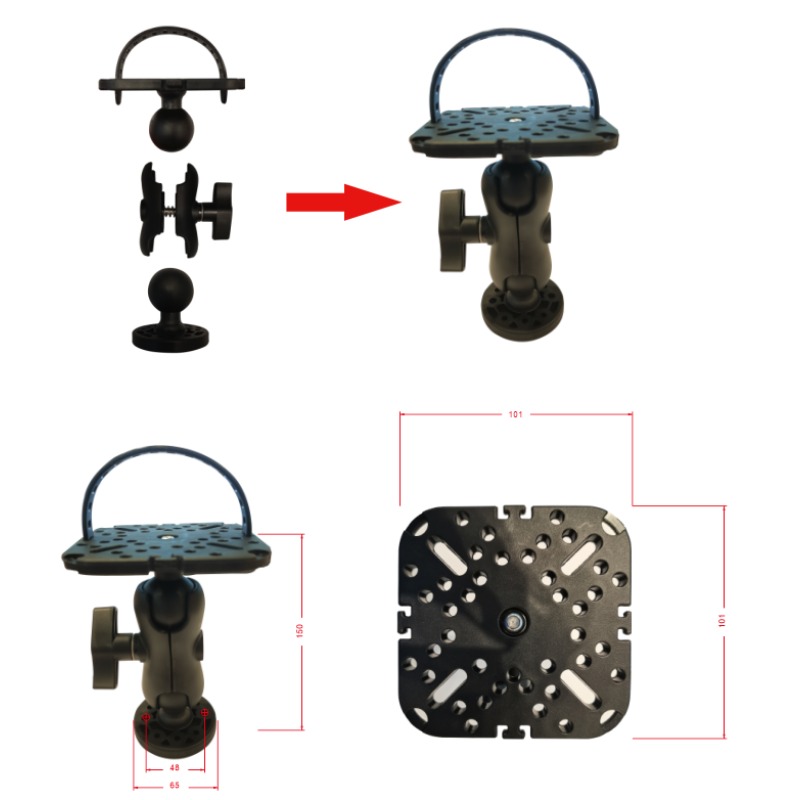 Multifunctional Universal Kaya - Fish Finder Mount ulasan dan harga