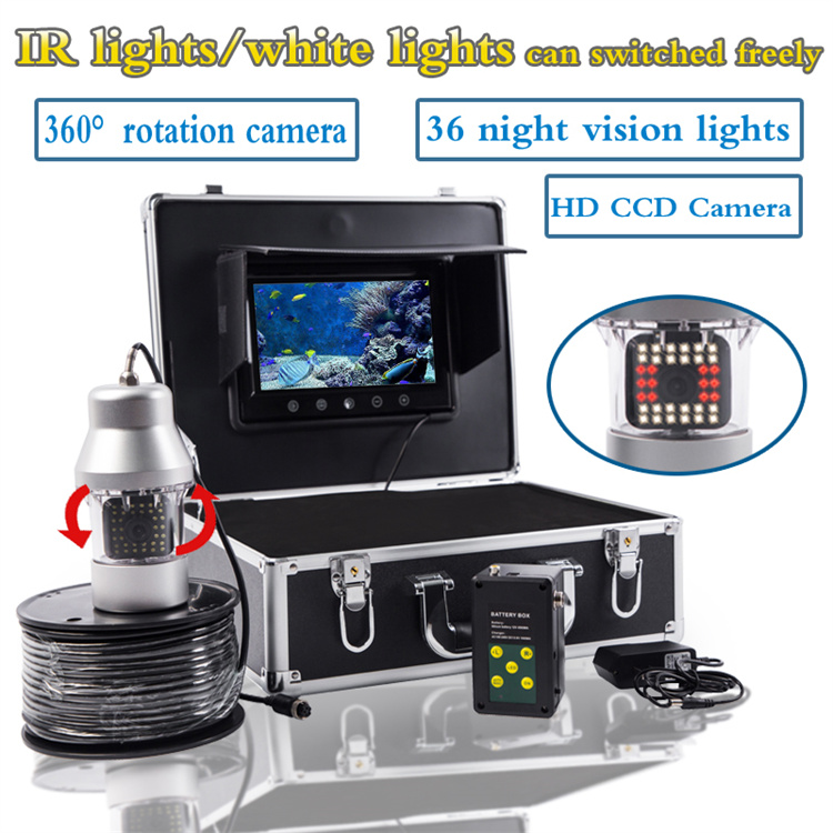 Fish Finder 360° Rotating Unde - Fish Finder Cable ulasan dan harga