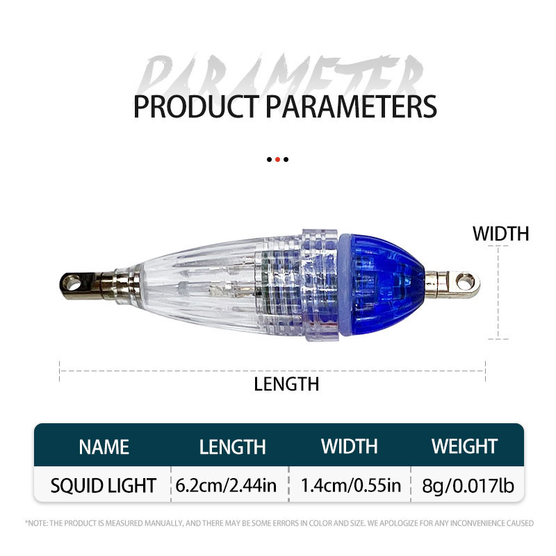 ShareShark 5pcs/bag 6cm LED Fl - Fish Alarm ulasan dan harga