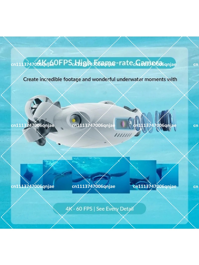 Underwater ROV Robot Diving 4K - Underwater Camera ulasan dan harga