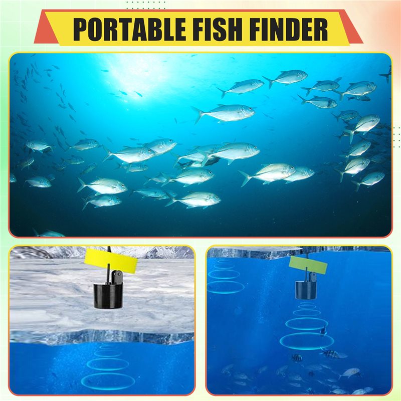 ABKV-Portable Fish Finder Wate - Fish Finder Portable ulasan dan harga