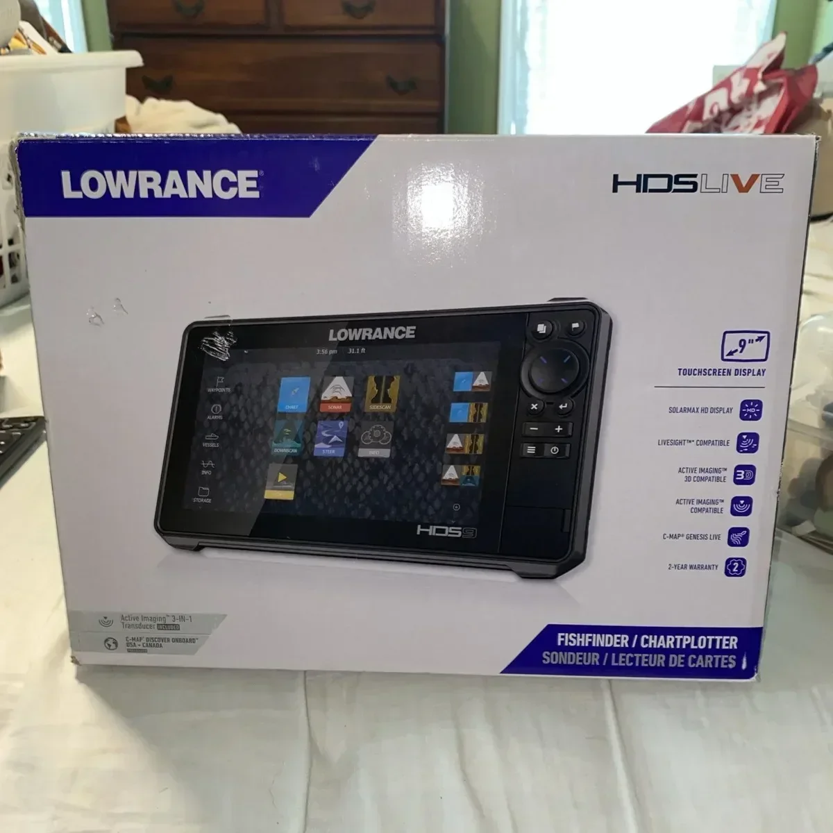 BRAND NEW Lowrance HDS PRO 12  - Fish Finder Transducer ulasan dan harga