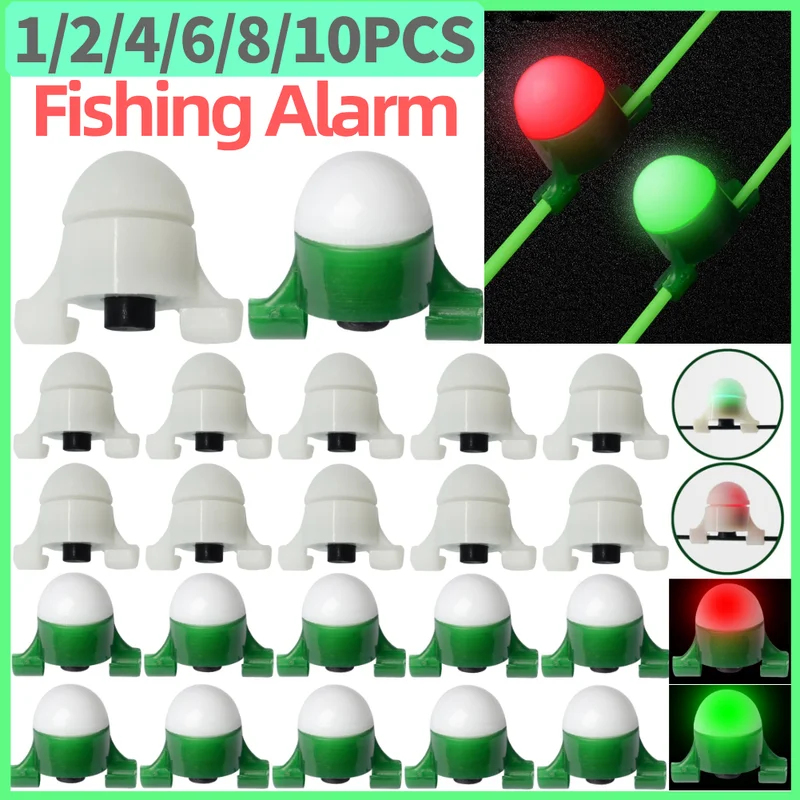 2-8pcs LED Night Fishing Alarm - Fish Alarm ulasan dan harga