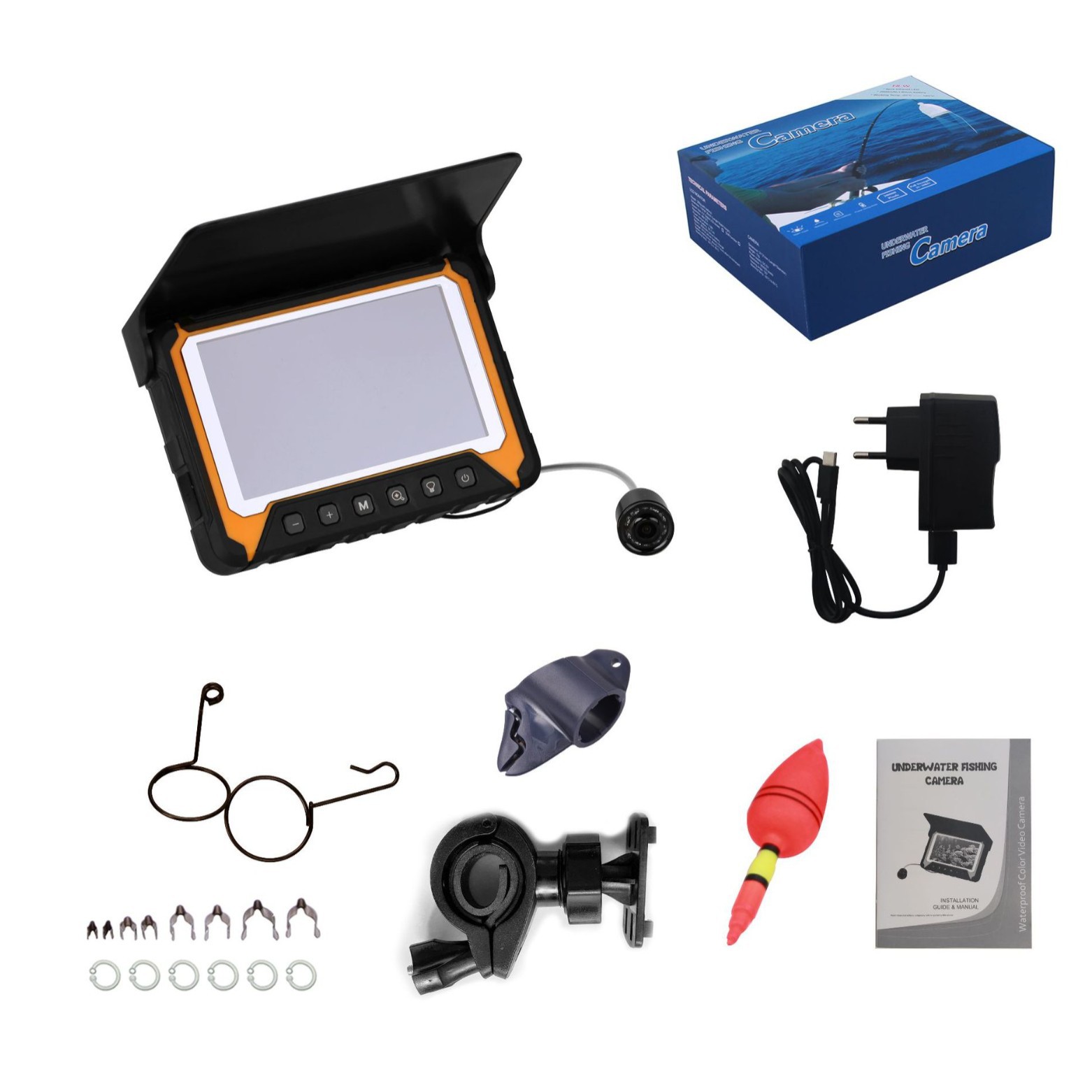 5Inch IPS Screen Underwater 15 - Fishing Camera ulasan dan harga