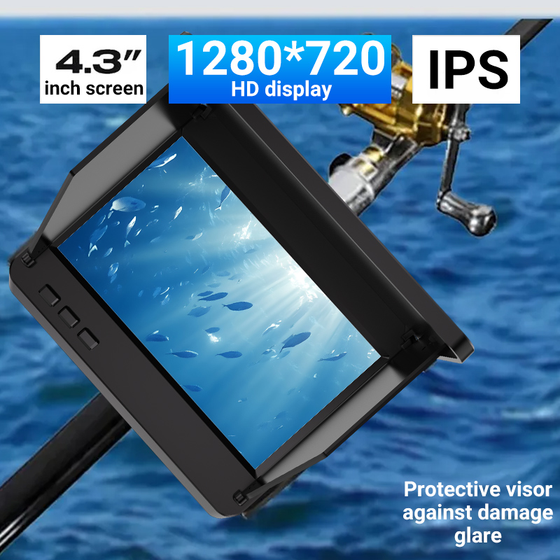4.3 Inch Ice Fishing Camera Fi - Fish Finder Cable ulasan dan harga