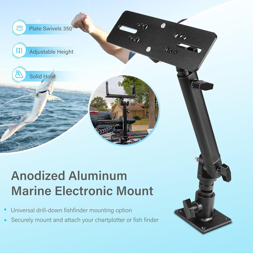 Universal Fish Finder& Chartpl - Fish Finder Mount ulasan dan harga