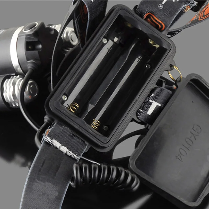 High Power LED Headlamp 18650  - Fish Finder Battery ulasan dan harga