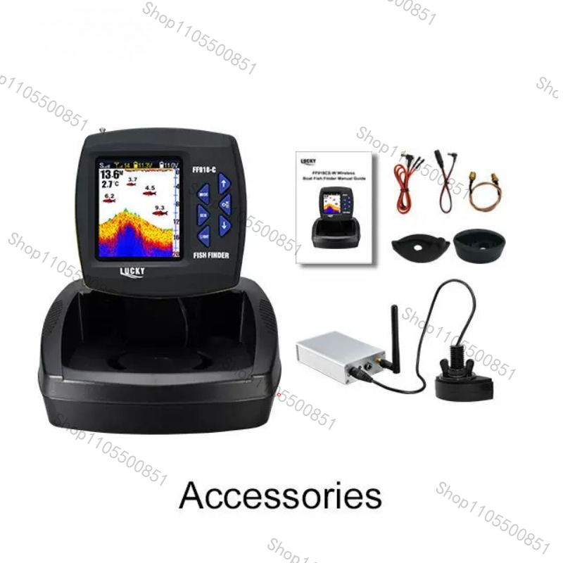FF918-CWL Remote Control Bait  - Fishing Depth Finder ulasan dan harga
