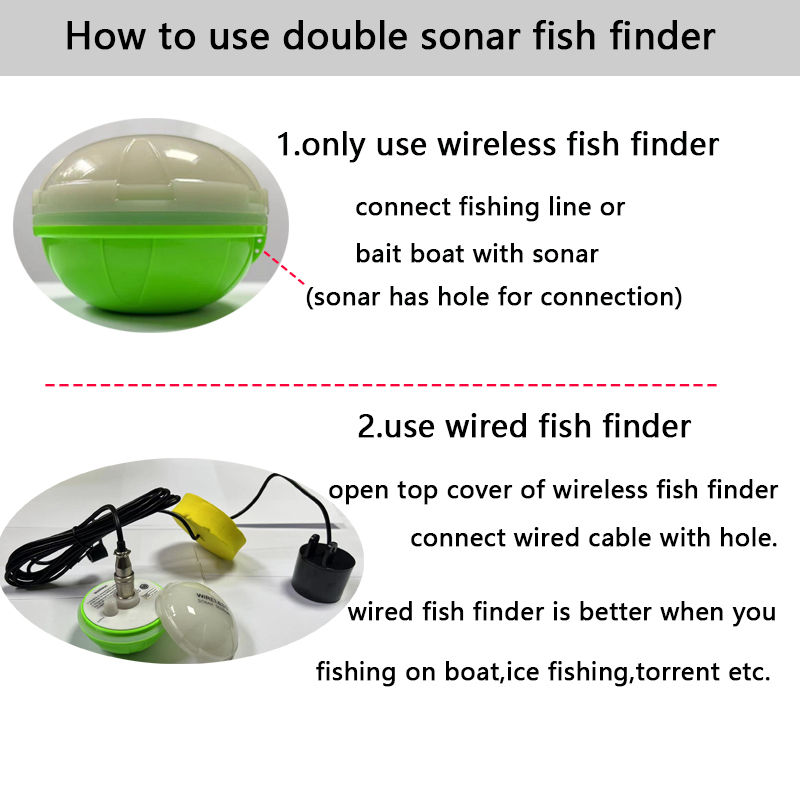 Portable Bluetooth Wireless So - Fish Finder Portable ulasan dan harga