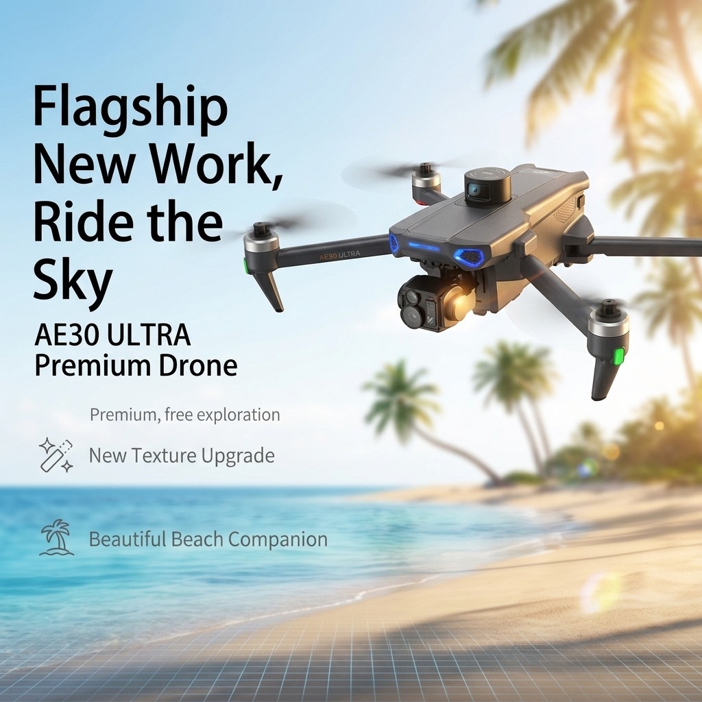 NEW AE30 Ultra GPS Drone 4K Pr - Fishing Camera ulasan dan harga
