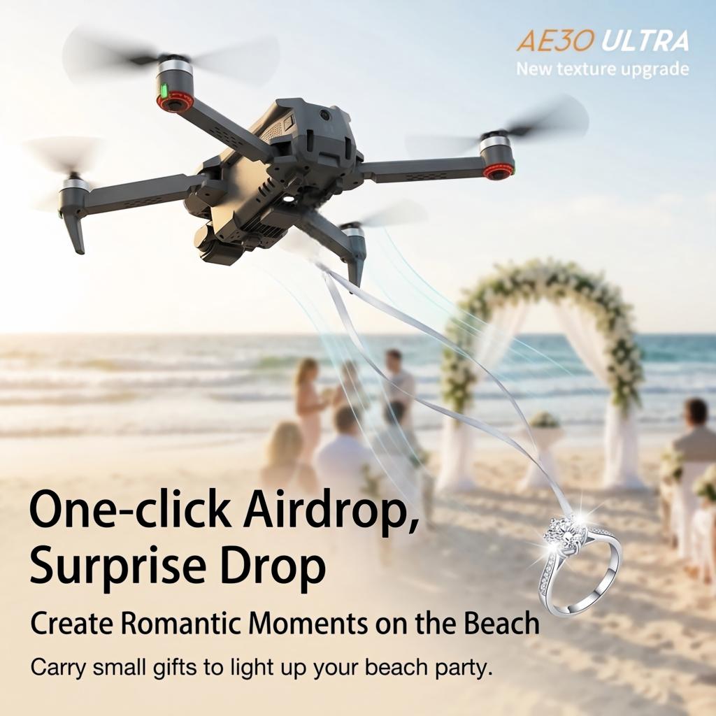 NEW AE30 Ultra GPS Drone 4K Pr - Fishing Camera ulasan dan harga